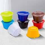 Reusable Coffee Capsule Filter Cup Coffee Machine Adapter Dripper Tea Baskets Pod Strainer for Nescafe Dolce Gusto Coffeeware