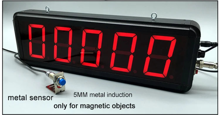 LED Digital Large Screen Electrostatic Induction Counter Infrared Automatic Production Line Pipeline Counting Electronic Counter