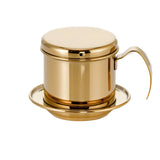 350ml Vietnamese Moka Pot Espresso Coffee Maker Portable Stainless Steel Filter Holder Drip Filter Coffee Accessories