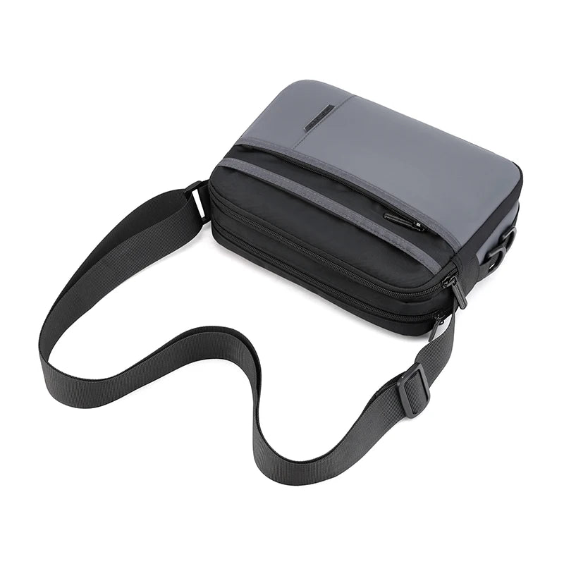 Crossbody Shoulder Bag Men Zipper Travel Messenger Pack Male Shoulder Sling Working Bags Bookbag Briefcase Casual Sling Bag Male