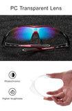 ROCKBROS Photochromic Bicycle Glassess Cycling Glasses Polarized Sunglasses Myopia Frame MTB Mountain UV400 Bicycle Goggles