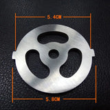 Multiple models Meat Grinder Plate Net Knife Meat Grinder Parts stainless Steel Meat Hole Plate Whosale&Dropship