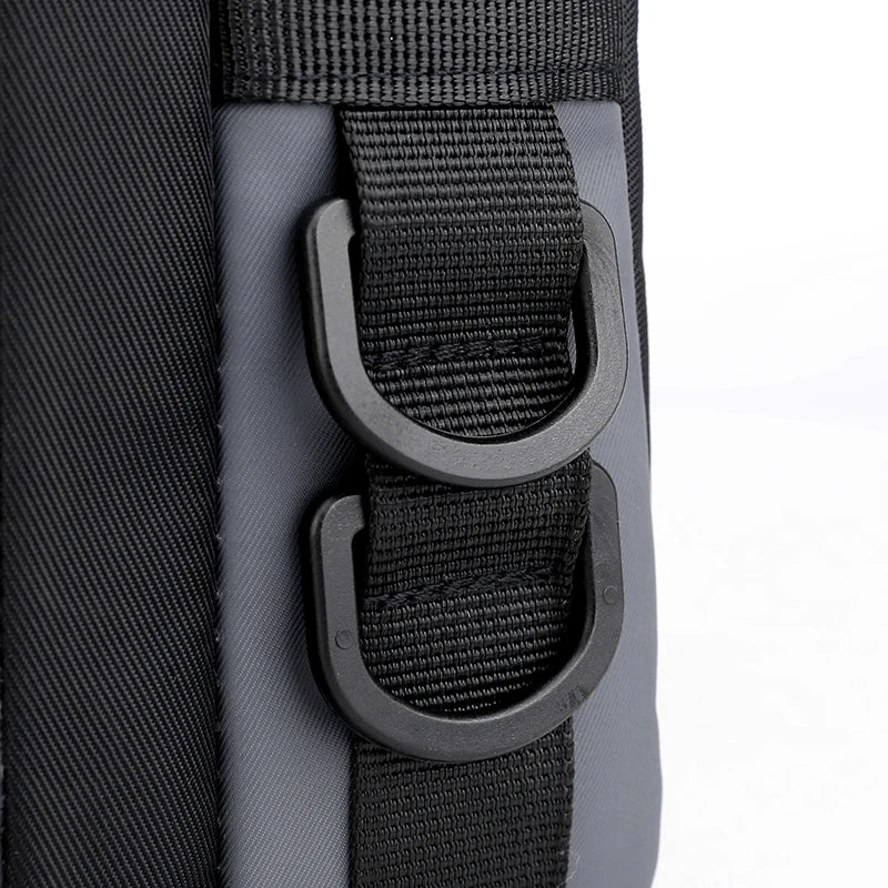 Crossbody Shoulder Bag Men Zipper Travel Messenger Pack Male Shoulder Sling Working Bags Bookbag Briefcase Casual Sling Bag Male