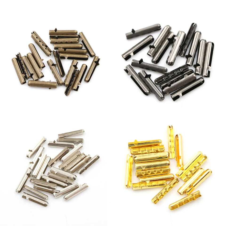 10/20PCS Shoes Accessories Diy Shoelaces Shoe Lace Tips Unsex Women Replacement Head For Shoestrings Bullet Aglets Tip