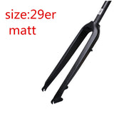 BALUGOE New Version Full Carbon Fiber Carbon Forks Mountain / Road Bicycle Forks Carbon Fork Bicycle Accessories Front Forks