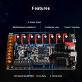 BIGTREETECH Octopus Pro 3D Printer Motherboard 60V 8-axis Support TMC5160 Pro TMC2209 for Ender3 VORON 2.4 3D Control Board