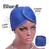 Nunify New Fashion Non Slip Adjustable Lace Wig Headband Foam Mesh Wrap Wig Band Soft Polyester Mesh Belt Bonnets