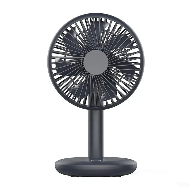 THANKSHARE Desktop Fan 2000mAh Battery Capacity USB Charging Desk Super Mute Laptop Cooler Desktop Fan 4 Speed Cooling Gadgets