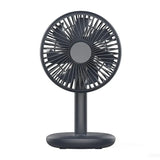 THANKSHARE Desktop Fan 2000mAh Battery Capacity USB Charging Desk Super Mute Laptop Cooler Desktop Fan 4 Speed Cooling Gadgets