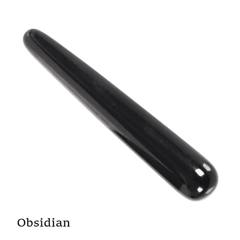 Natural Jade Rose Quartz Wand Facial Skin Care Tools Massage For Face Beauty Lifting Slimming Wholesale&DropShipping