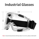 Anti-Fog Safety Goggle Anti-Splash Anti-Shock Dust-Proof Motorcycle Riding Sand-Proof Transparent Laboratory Protective Glasses