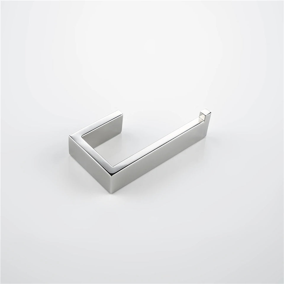 Bathroom Accessories Set Toilet Roll Paper Towel Holder Hook Bar Stainless Steel Bedroom Wall Mounted Kitchen Bath Hardware Kit