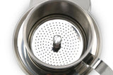 350ml Vietnamese Moka Pot Espresso Coffee Maker Portable Stainless Steel Filter Holder Drip Filter Coffee Accessories