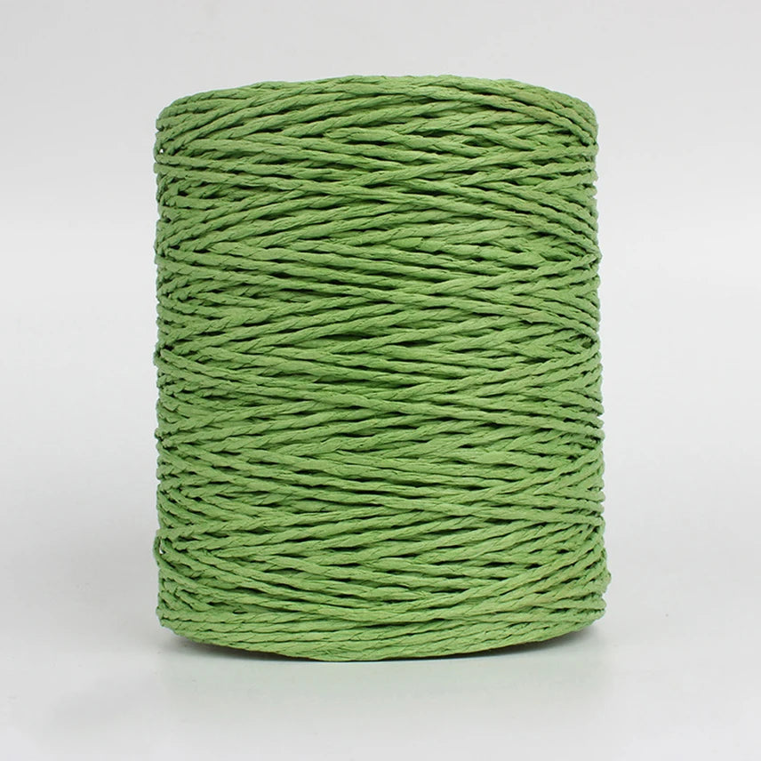 280-300M/roll Natural Raffia Straw Yarn for Knitting Crocheting Paper Threads Diy Handmade Summer Sunhat Beach Bag Freeshipping