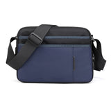 Crossbody Shoulder Bag Men Zipper Travel Messenger Pack Male Shoulder Sling Working Bags Bookbag Briefcase Casual Sling Bag Male