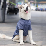 3XL-9XL Winter Warm Large Dog Clothes For Big Dogs Sweater Hoody Pet Wool Sweatshirt Coat For Labrador Samoyed Retriever Alaskan
