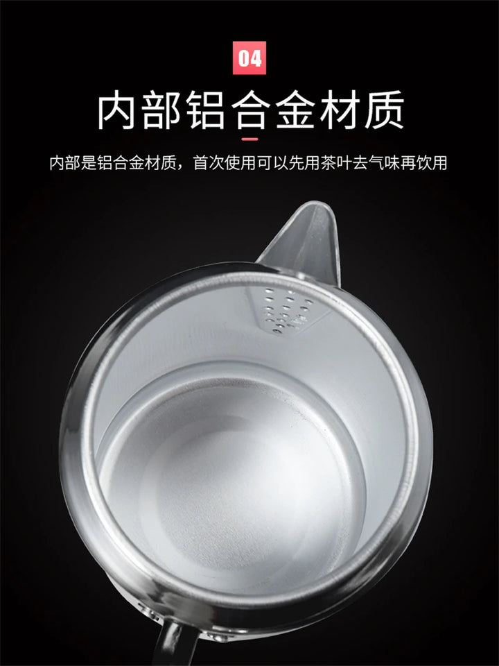 Coffee Percolator 16CM Aixiangru 3L Espresso Tea Pot Hand Brewing Bubble Tea Kettle Kitchen Accessories Aluminum Coffee Press