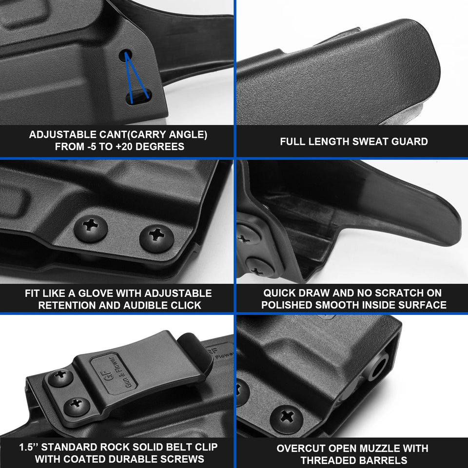 Only Fit Taurus G2C / G3C /Taurus PT111/Taurus PT140,Holster,Inside Waistband Carry Polymer Right Tactical Bags