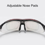 ROCKBROS Photochromic Bicycle Glassess Cycling Glasses Polarized Sunglasses Myopia Frame MTB Mountain UV400 Bicycle Goggles