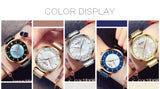 Fashion Stainless Steel Women Luxury Watch Analog Quartz Wristwatch Ladies Elegant Dress Watches Gift Clock Relogio Feminino