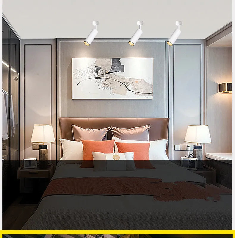 Cob Led Downlight 7W 10W Spot Led Downlights Ceiling Surface Mounted Commercial Clothing Indoor Lighting AC85-265V