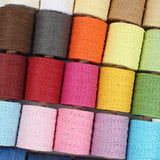 280-300M/roll Natural Raffia Straw Yarn for Knitting Crocheting Paper Threads Diy Handmade Summer Sunhat Beach Bag Freeshipping