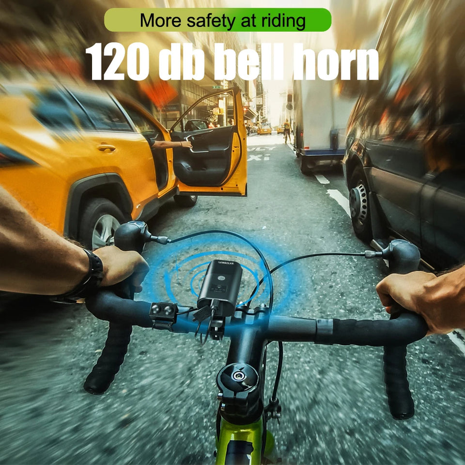 Bicycle Light 1000Lumen 4000mAh Bike Headlight Power Bank Flashlight Handlebar USB Charging MTB Road Cycling Highlight