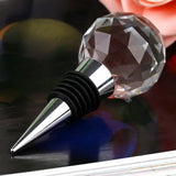 Wedding Wine Stopper Round Crystal Wine Champagne Bottle Stopper Vacuum Sealed Plug Stopper Wedding Gift Hot Sale New Arrivals