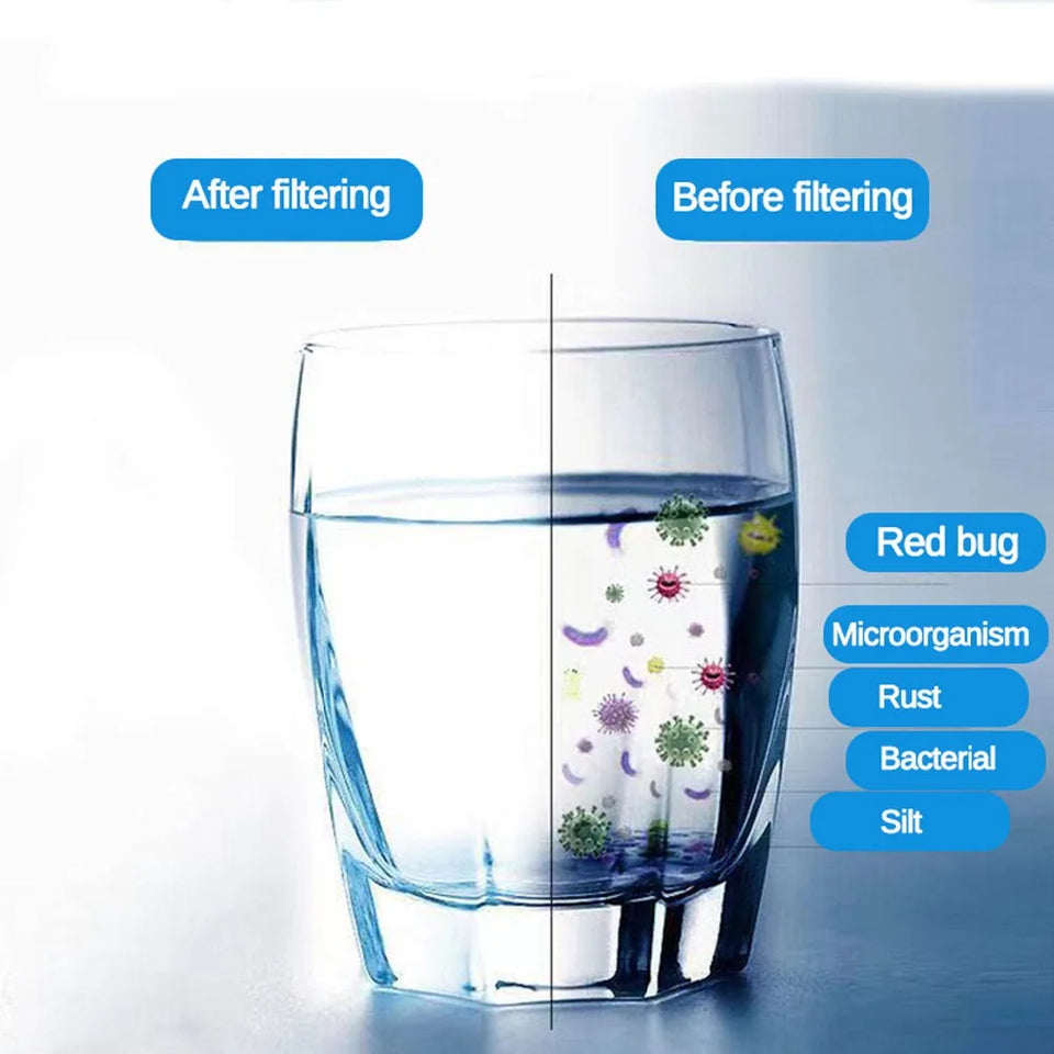 Tap Faucet Water Cartridge Carbon Filter for Kitchen Accessories Removal Rust Bacteria