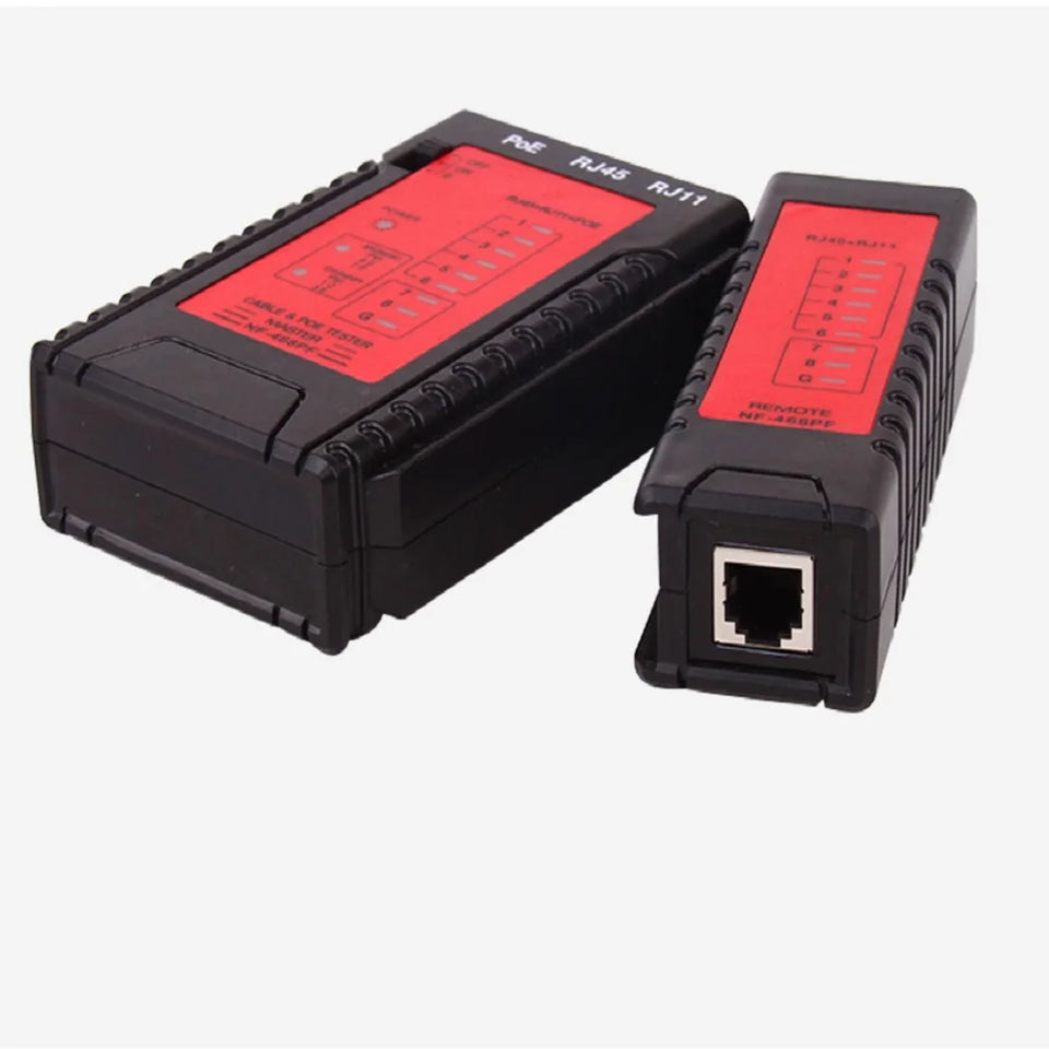 Noyafa NF-468PF POE Tester Detection Standard LAN Network Cable Continuity Test RJ11 RJ45 LED Light