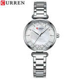 Fashion Stainless Steel Women Luxury Watch Analog Quartz Wristwatch Ladies Elegant Dress Watches Gift Clock Relogio Feminino
