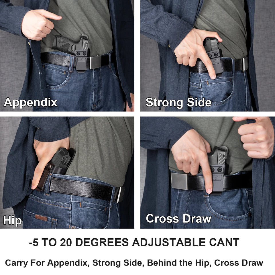 Only Fit Taurus G2C / G3C /Taurus PT111/Taurus PT140,Holster,Inside Waistband Carry Polymer Right Tactical Bags