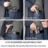 Only Fit Taurus G2C / G3C /Taurus PT111/Taurus PT140,Holster,Inside Waistband Carry Polymer Right Tactical Bags
