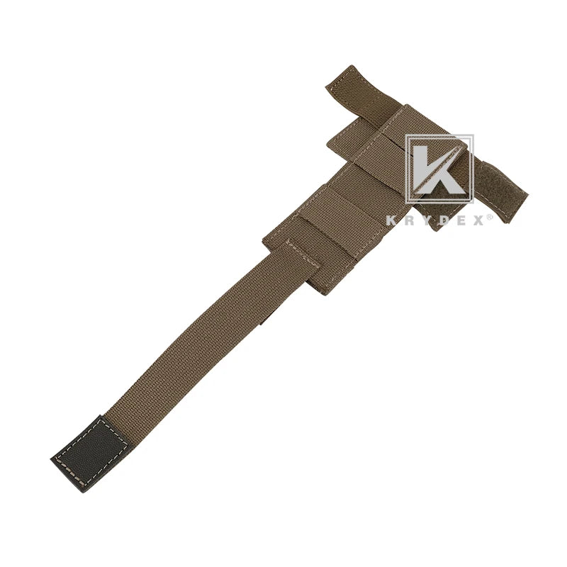 KRYDEX Tactical Modular Radio Antenna Relocation Retention Pouch Small MOLLE Wargame Hunting Hiking Combat Equipment Pouch