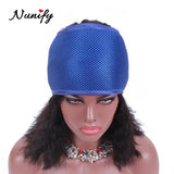 Nunify New Fashion Non Slip Adjustable Lace Wig Headband Foam Mesh Wrap Wig Band Soft Polyester Mesh Belt Bonnets