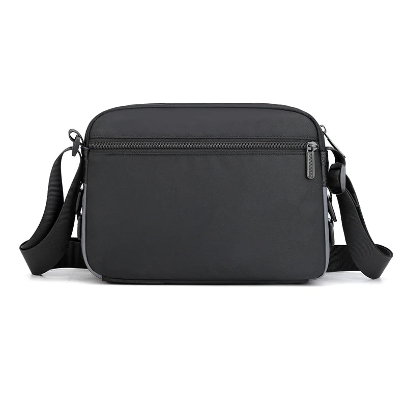 Crossbody Shoulder Bag Men Zipper Travel Messenger Pack Male Shoulder Sling Working Bags Bookbag Briefcase Casual Sling Bag Male