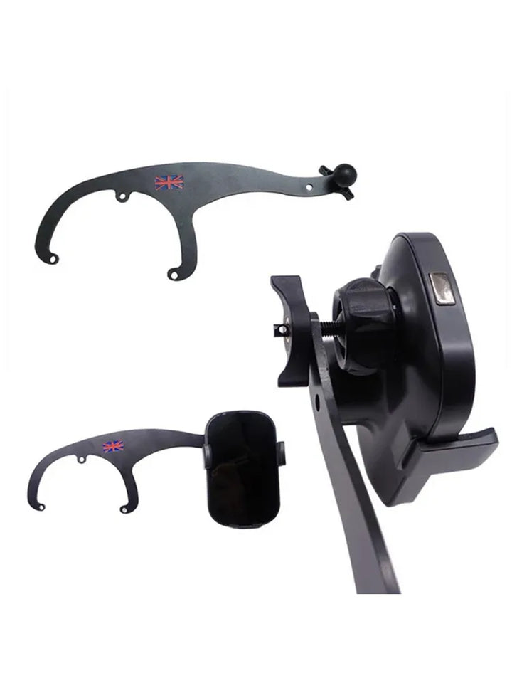 For MINI Cooper R55 R56 R60 F54 F55 F56 F60 Wireless Charger Phone Holder Bracket Modification Parts 17mm Ball Head M5 Screws
