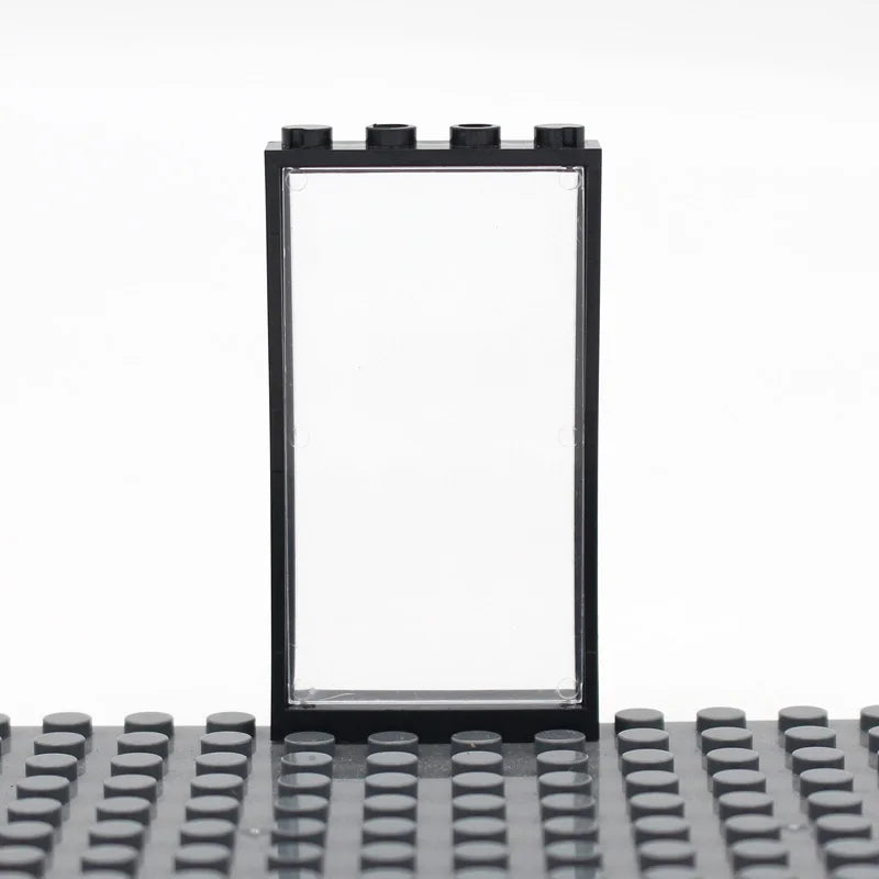 MOC Bricks 30179 60596 57895 Door Frame Landscape Architecture Intelligence Block Compatible with All Brands Assembles Particles