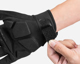 ROCKBROS Cycling Gloves Thermal Autumn Winter Gloves Windproof SBR Touch Screen Bike Gloves Full Finger Shockproof Sport Gloves