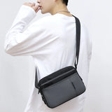 Crossbody Shoulder Bag Men Zipper Travel Messenger Pack Male Shoulder Sling Working Bags Bookbag Briefcase Casual Sling Bag Male