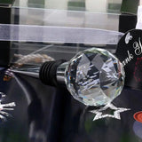 Wedding Wine Stopper Round Crystal Wine Champagne Bottle Stopper Vacuum Sealed Plug Stopper Wedding Gift Hot Sale New Arrivals