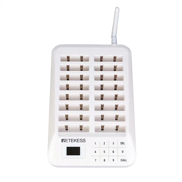 RETEKESS TD157 Restaurant Pager System Pagers 984ft Long Range Beepers for Food Truck Bars  Food Court No Vibration Mode