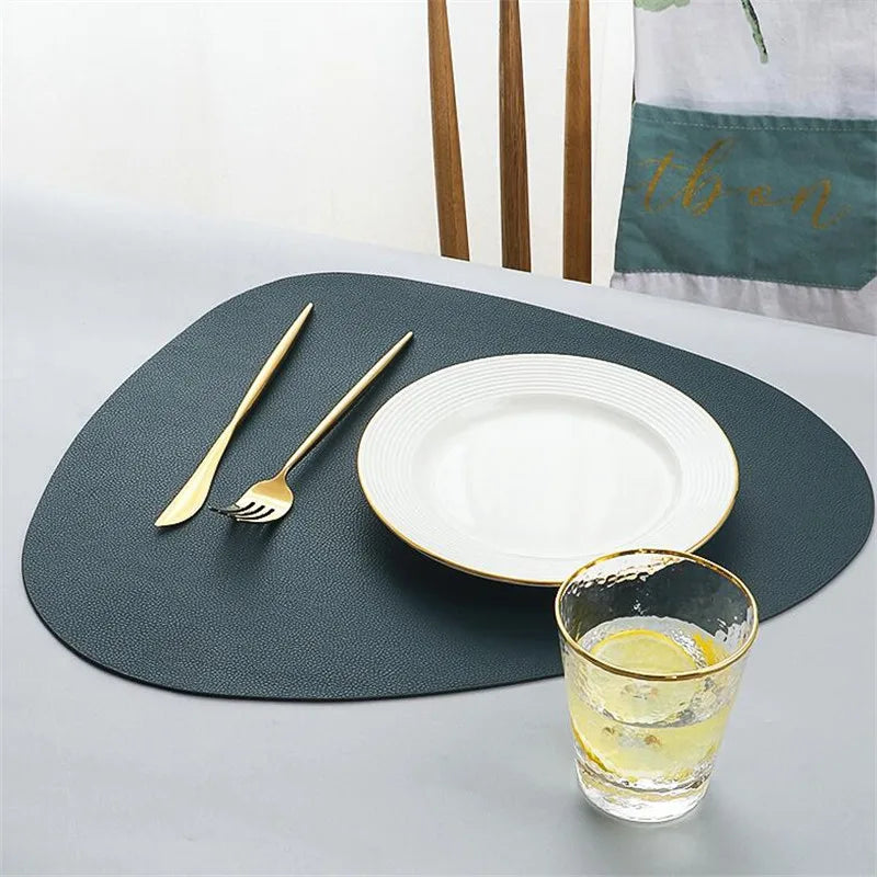 Anti Slip Heat Resistant Coasters for Coffee Tea Mug, Round Table Mat Linen Drink Coaster, Kitchen Accessories Decor Placemats