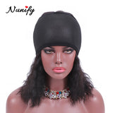 Nunify New Fashion Non Slip Adjustable Lace Wig Headband Foam Mesh Wrap Wig Band Soft Polyester Mesh Belt Bonnets