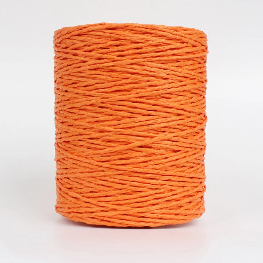 280-300M/roll Natural Raffia Straw Yarn for Knitting Crocheting Paper Threads Diy Handmade Summer Sunhat Beach Bag Freeshipping