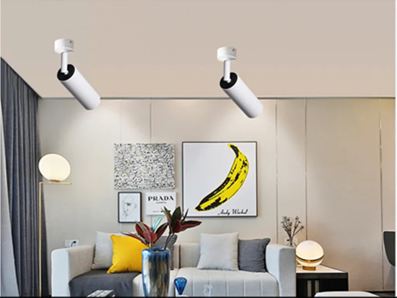Cob Led Downlight 7W 10W Spot Led Downlights Ceiling Surface Mounted Commercial Clothing Indoor Lighting AC85-265V