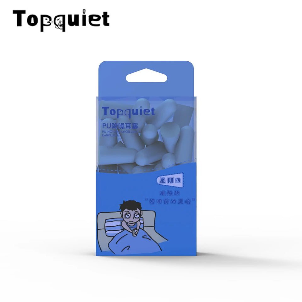 TISHRIC Soft Sleep Earplugs Sleeping Ear Plugs Noise Plugs For Sleeping Noise Reduction Sound Insulation Ear Protection