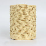 280-300M/roll Natural Raffia Straw Yarn for Knitting Crocheting Paper Threads Diy Handmade Summer Sunhat Beach Bag Freeshipping