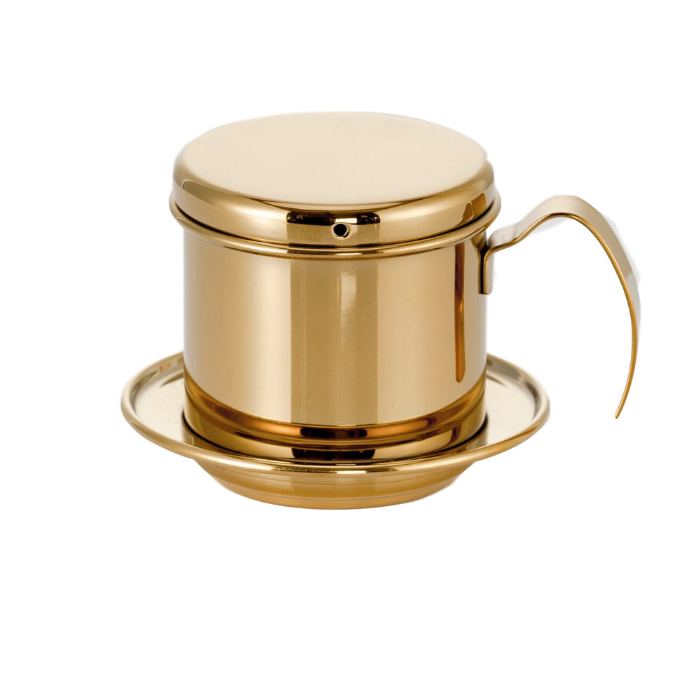 350ml Vietnamese Moka Pot Espresso Coffee Maker Portable Stainless Steel Filter Holder Drip Filter Coffee Accessories