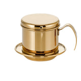 350ml Vietnamese Moka Pot Espresso Coffee Maker Portable Stainless Steel Filter Holder Drip Filter Coffee Accessories